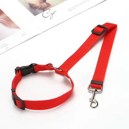 Attache ceinture chien voiture réglable