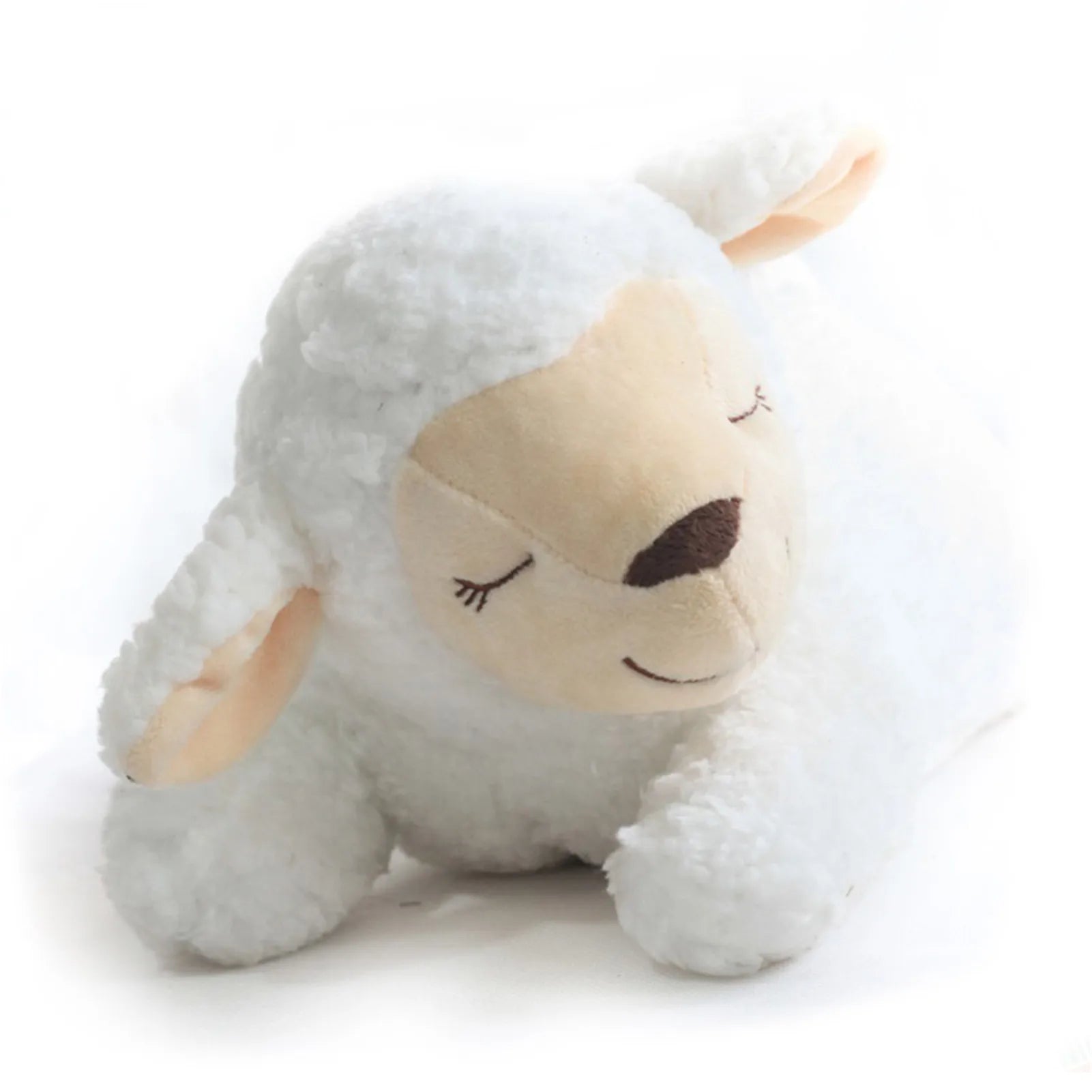 Peluche apaisante cœur battant Agneau