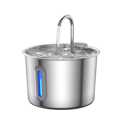 Fontaine inox 2,2 L + 4 filtres – TerreCompagnons