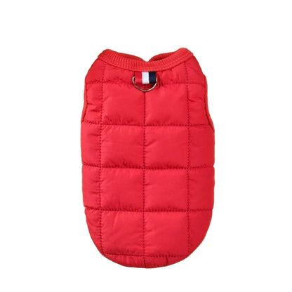 Vêtement chien rouge XS–XXL