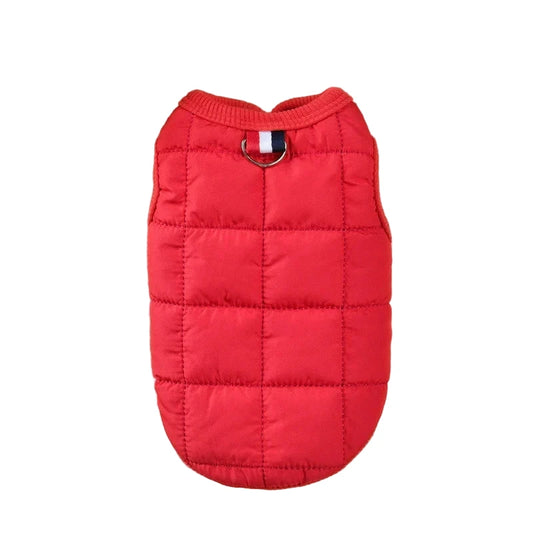 Vêtement chien rouge XS–XXL