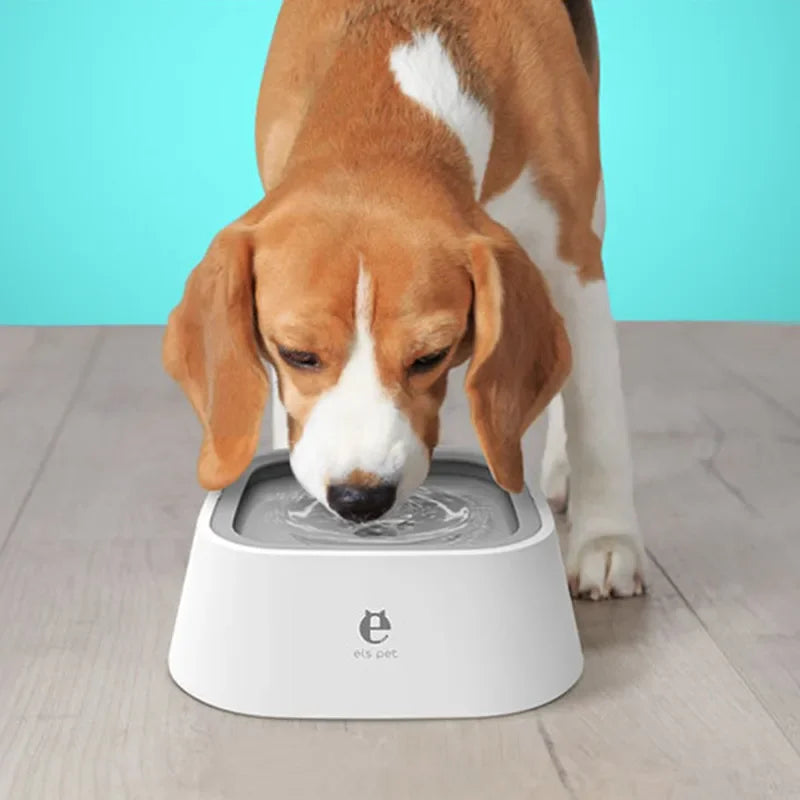 Gamelle anti-éclaboussures Rose 1 L chiens 