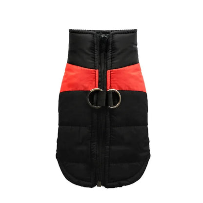 Vêtement chien rouge S–5XL