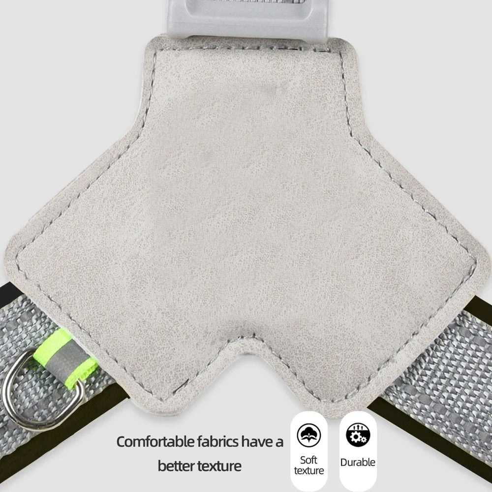 Harnais chien rouge S/L/XL