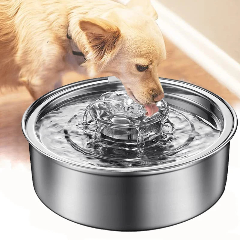 Fontaine inox 2L + 5 filtres – TerreCompagnons